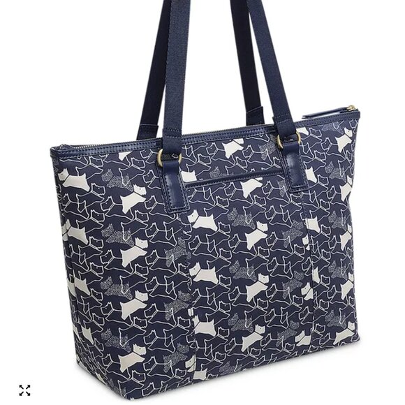 Radley London Women's Texture Dog Large Ziptop Tote Bag - Picture 2 of 6